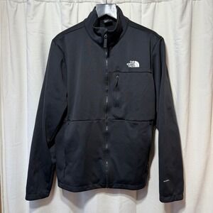The North Face Mens Black Full Zip Fleece Jacket Size L